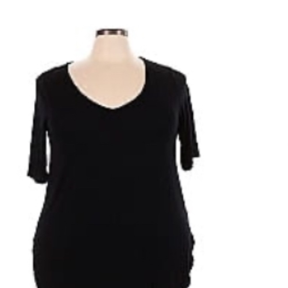 Torrid Black Short Sleeve Tee